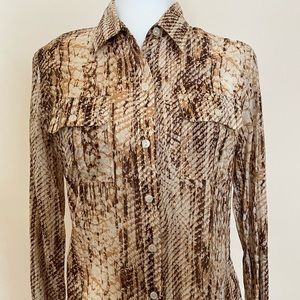 Lucky Brand Button Down Blouse